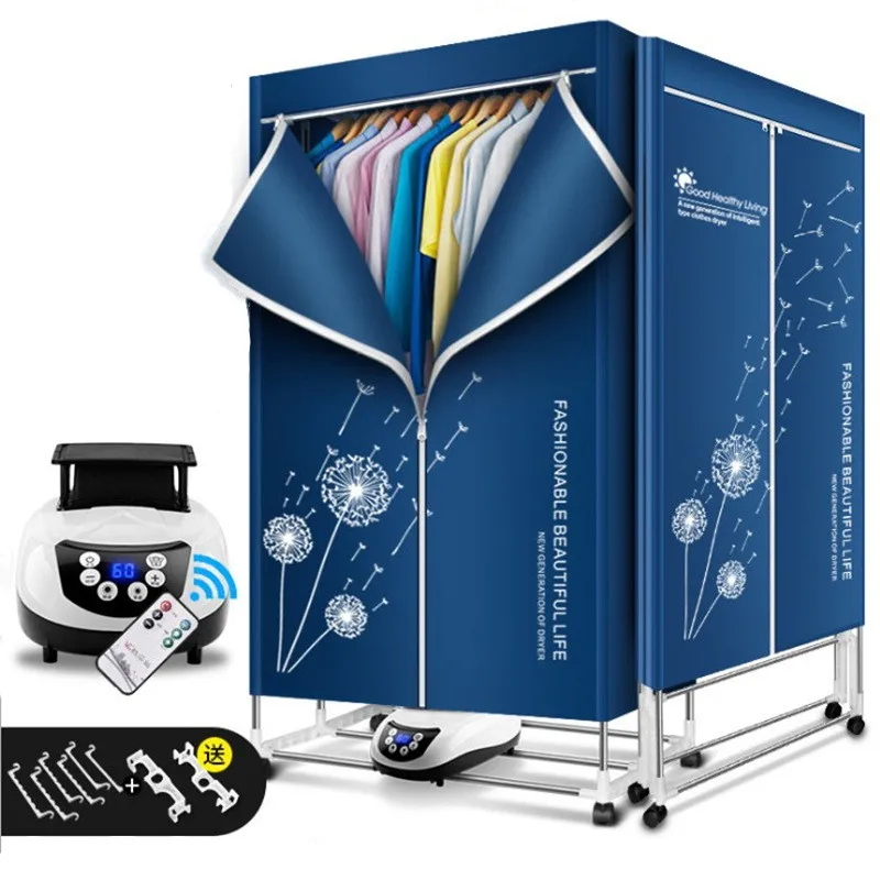

Remote control Household Dryer machine Efficient Clothes dryer Shoes Dryer Intelligent timing Portable
