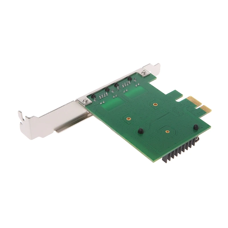 OPEN SMART Dual Port Slot PCI E X1 RJ45 Interface Gigabit Ethernet Network Card 10 100 3