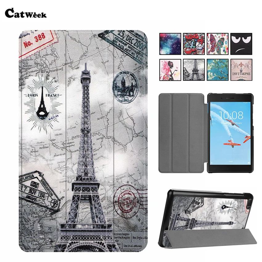 Tab E7 TB-7104F PU Leather Case Cover Ultra Slim 7'' Shockproof Protective Stand For Lenovo TB 7104F Tablet PC Skin Funda |