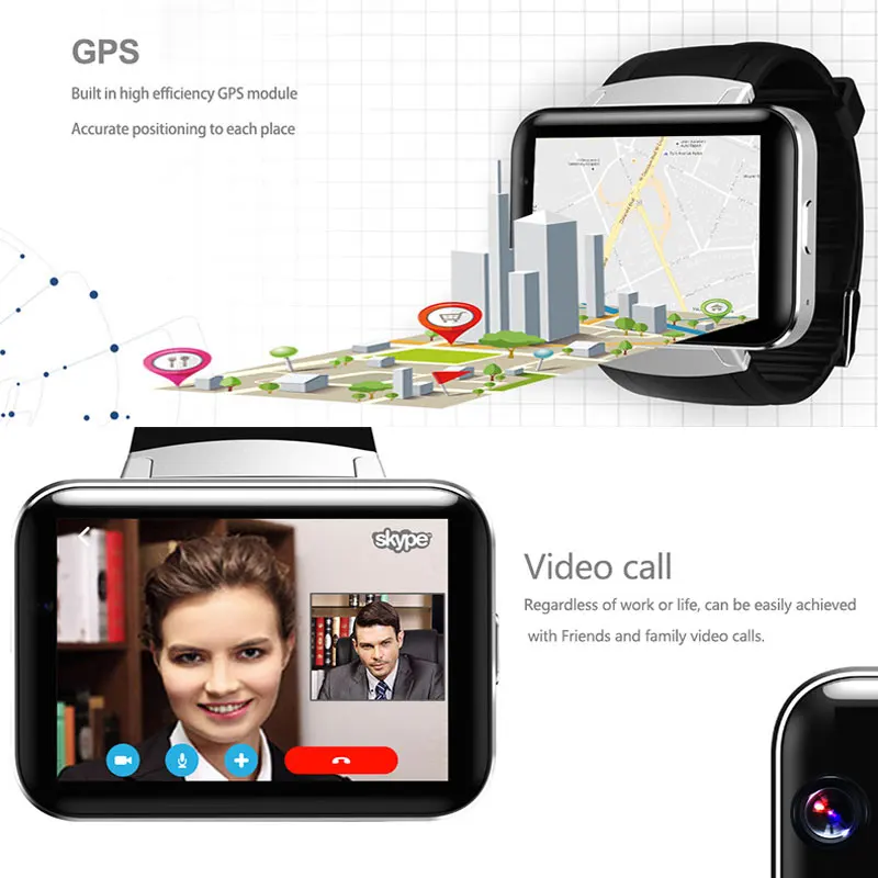 hxsonking Smart Watch With 3G WIFI Watch Phone