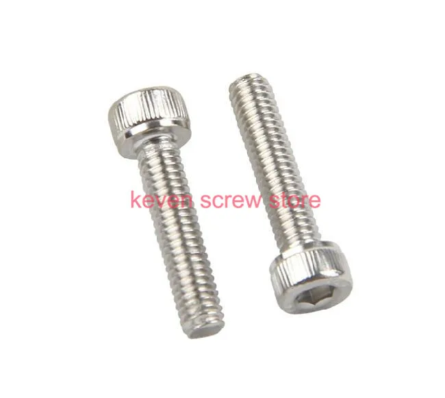 

Free Shipping 100pcs/Lot Metric Thread DIN912 M4x6 mm M4*6 mm 304 Stainless Steel Hex Socket Head Cap Screw Bolts