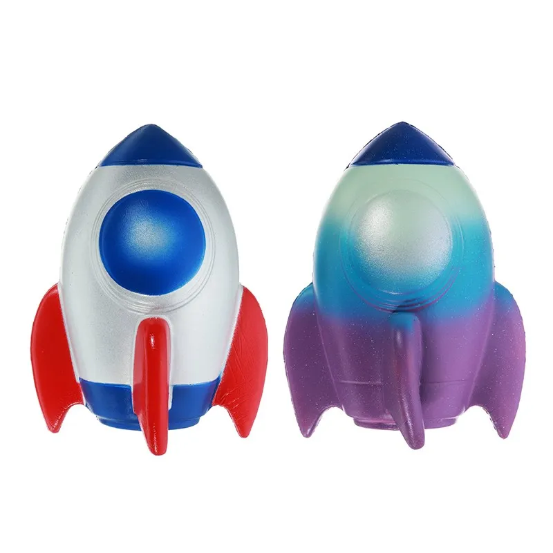 

Popular Squishies Rocket Simulation Bread Cake 15cm Slow Rising With Packaging Collection Gift Soft Toy