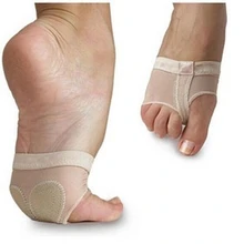 2 Pc Girls Women Belly Ballet Half Shoes Split Soft Sole Paw Dance Feet Protection Toe Pad Dancer Foot Care Tool Protect Pad