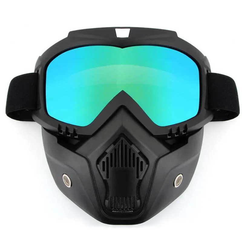 Защитные очки Ветрозащитная маска УФ-защита лыжный наглазник разбирающийся велосипед мотоцикл тактические очки велосипедные маски