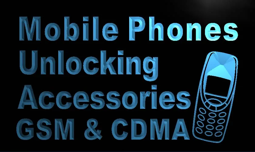 LN093- Mobile Phone GSM CDMA LED Neon Light Sign | Дом и сад