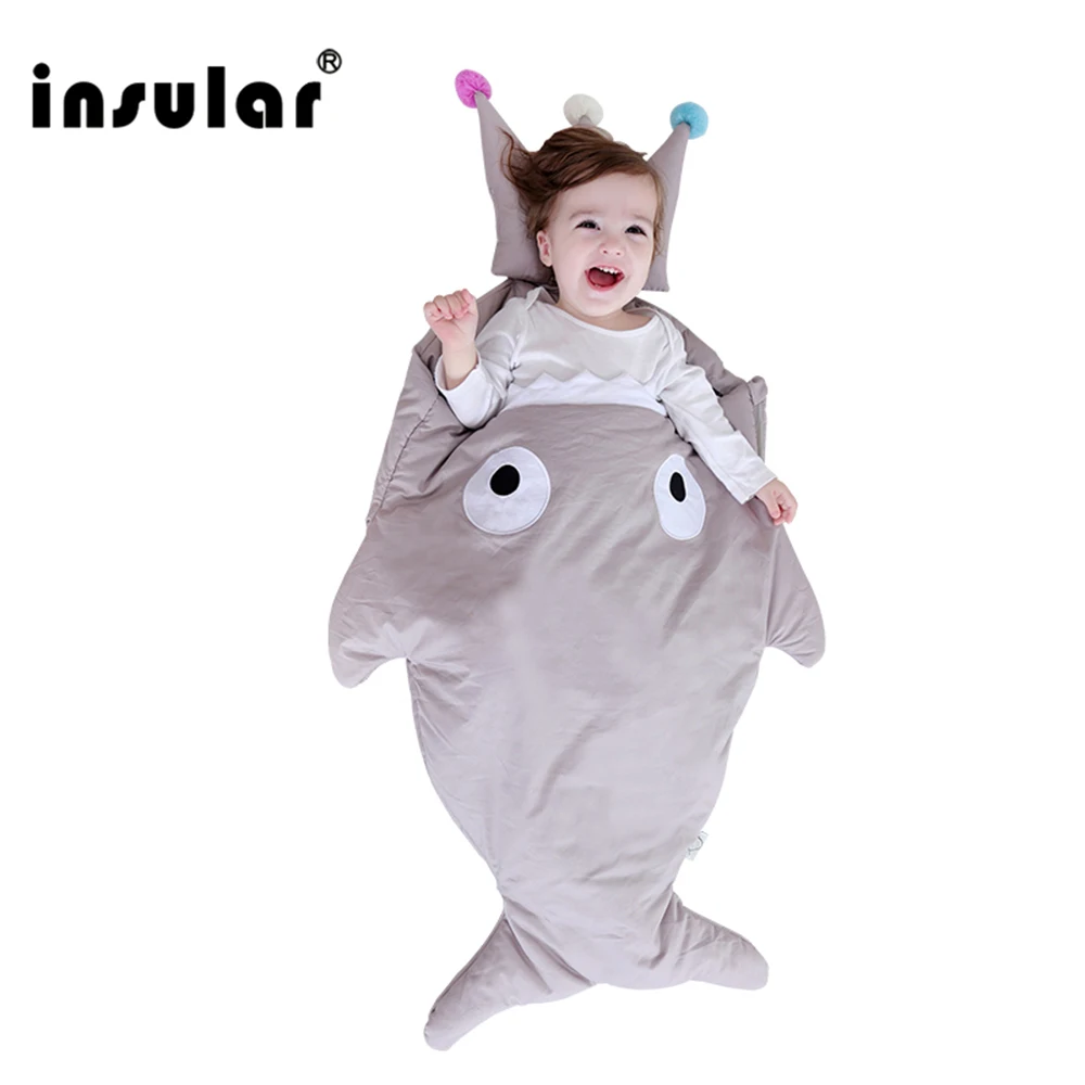 

New Style Cute Cartoon Baby Sleep Bag Winter Baby Sleep Sack Warm Baby Blanket Zipper For Stroller