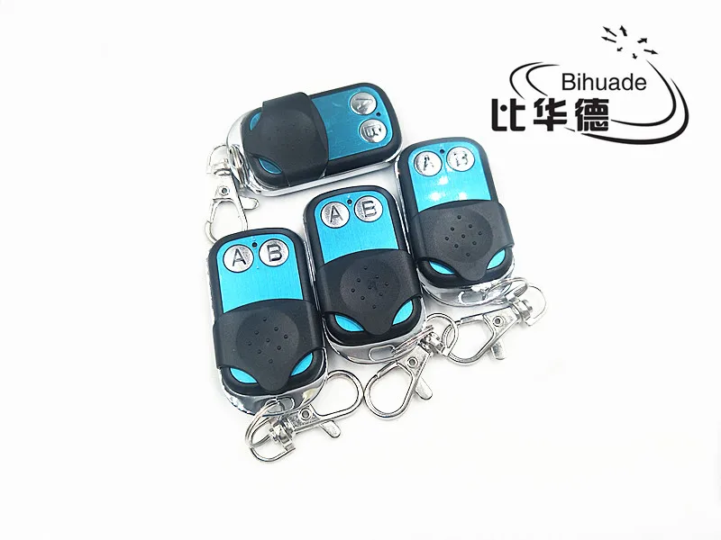 

433 mhz Learning code learning garage door remote control shutter door remote control two buttons