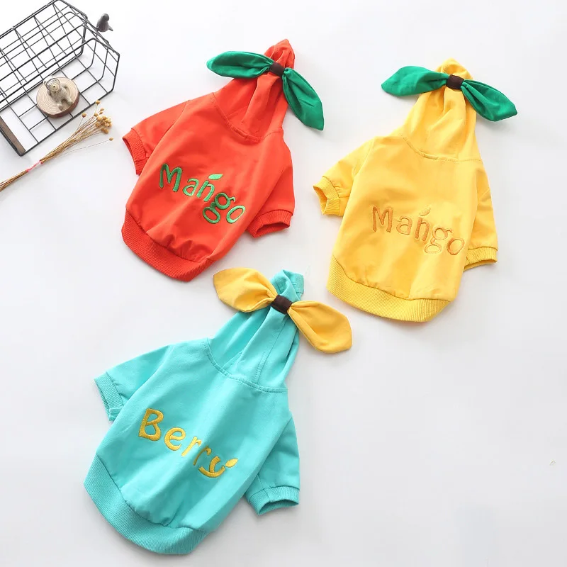 

Solid Pet Dog Hoodie Pet Apparel Clothing For Dog Clothes Mango Cute Cat Pet Clothes For Small Medium Dogs Chihuahua Bulldog