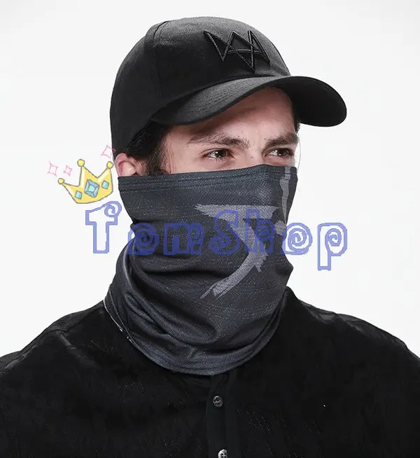 Часы для собак Aiden Pearce cosplay Face souк+ Кепка набор шапка для видеоигр наручники шапки для костюмов