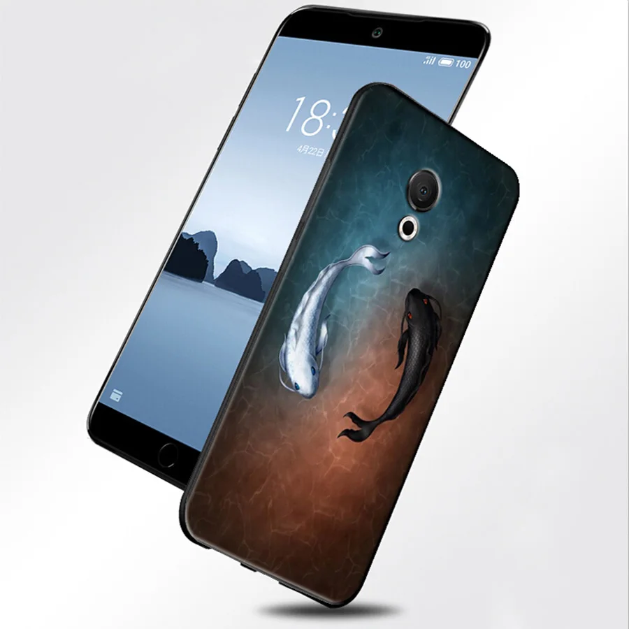 Для Meizu 15 плюс Чехол 5 95 дюймов Colorfuls ТПУ Мягкая задняя крышка чехол для телефона Lite