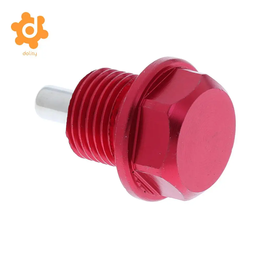 dolity M16x1.5 Auto Magnetic Oil Drain Plug Bolt Screw Sump Nut Crush Washer
