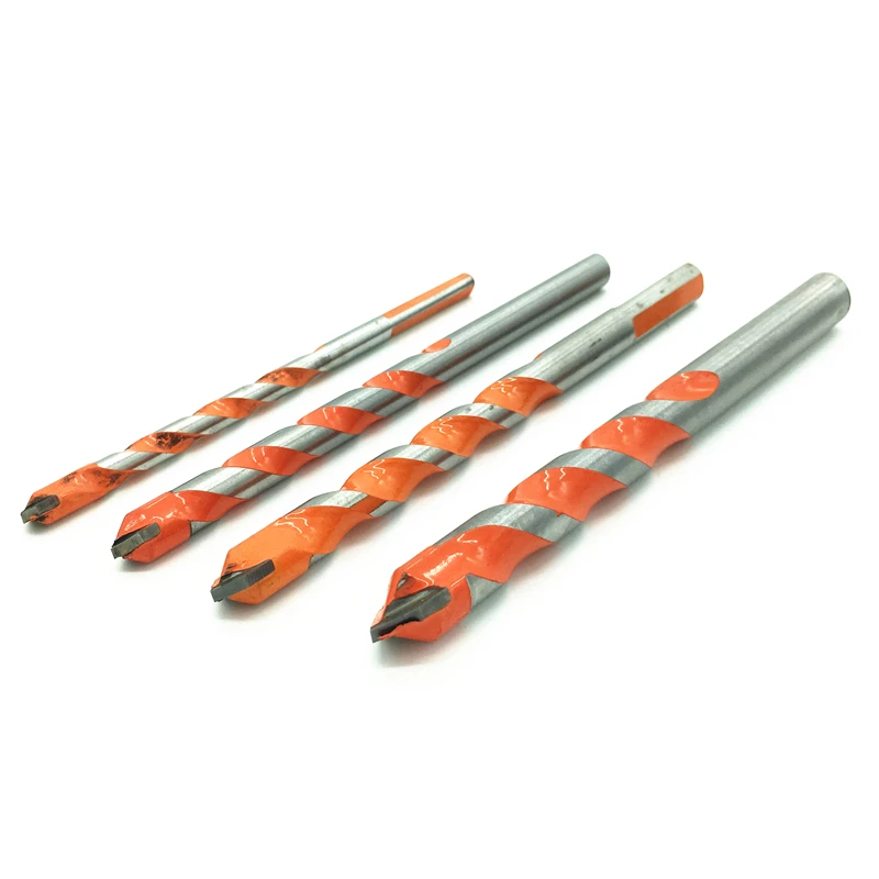 Multifunction Extended Alloy Triangle Drilling Ceramic Glass Brick Wall