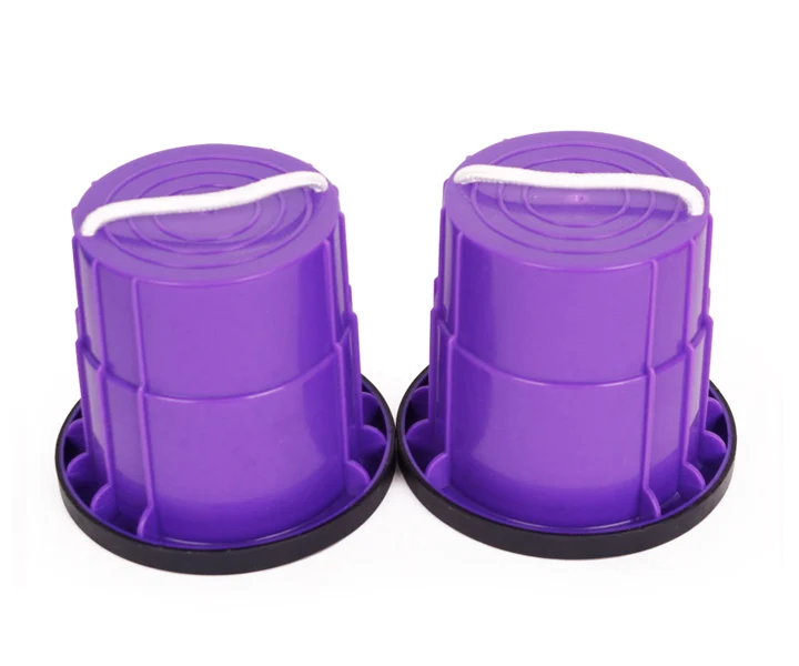 Steppers Bucket Walk Jump Stilt Balance игрушка сенсорные игрушки детские игры для детей Kindergarden - Цвет: Purple A