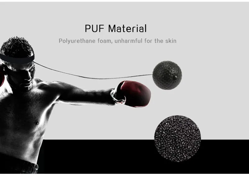 Мяч для борьбы с боксом оборудование головная повязка для тренировка скорости рефлексов боксерский удар Муай Тай упражнения упражнения