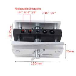 Деревообрабатывающий Самоцентрирующийся Джиг Комплект сверла руководство набор с 1/4 ''3/8'' 5/16 ''буровые втулки отверстие джиг дыроколы для