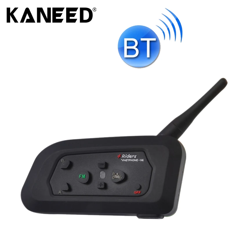 

1PC V4C 1200m Bluetooth Interphone Referee Headsets with Sport Armband Case Max Support: Four Users Supports FM
