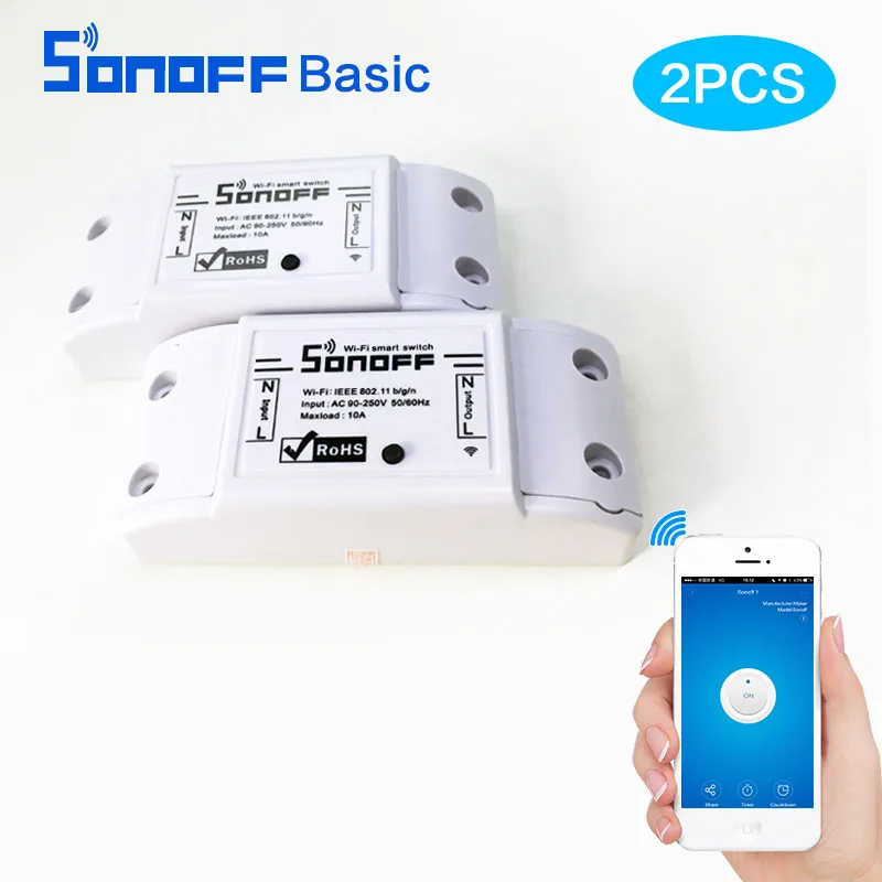 Sonoff relé interruptor inteligente/WiFi Módulo de... – Grandado
