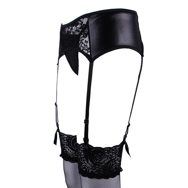 Plus Size Lace Top Thigh-Highs Garter Belt Black Floral Suspender Belt Temptation Wedding Garter For Stockings Sexy Lingerie Plus Size Lace Top Thigh-Highs Garter Belt Black Floral Suspender Belt Temptation Wedding Garter For Stockings Sexy Lingerie