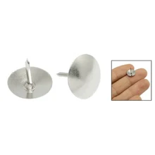 silver push pins