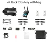 black 2B with bag