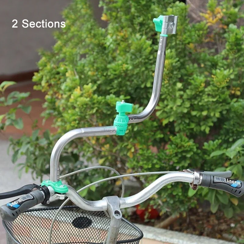 

Adjustable Foldable Umbrella Holder Bracket Metal Outdoor Cycling Umbrella Fixed Bracket for Bicycle Baby Stroller