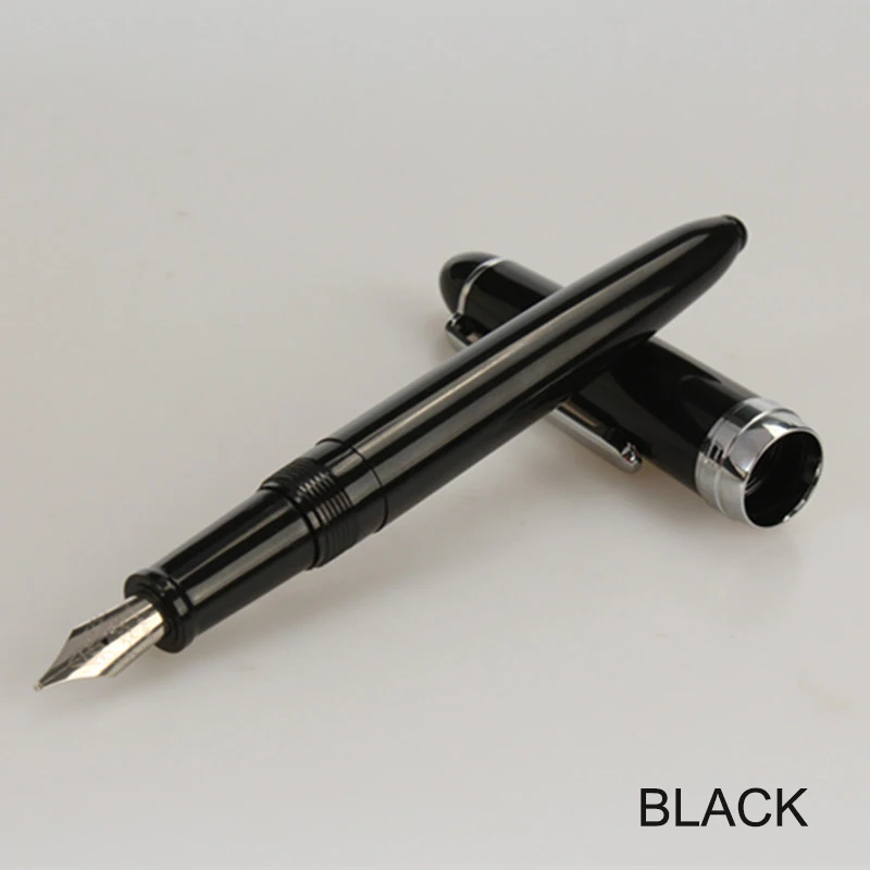 Jinhao 992 авторучка Роскошная чернильная ручка Pluma Fuente Stylo Plume прозрачная авторучка Tinta канцелярские принадлежности подарок для письма - Цвет: 992 heise