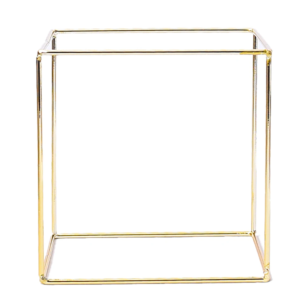 Hollow Design Iron Frame Geometric Showcase Earrings Hanger Display Organizer Large and Small Frame