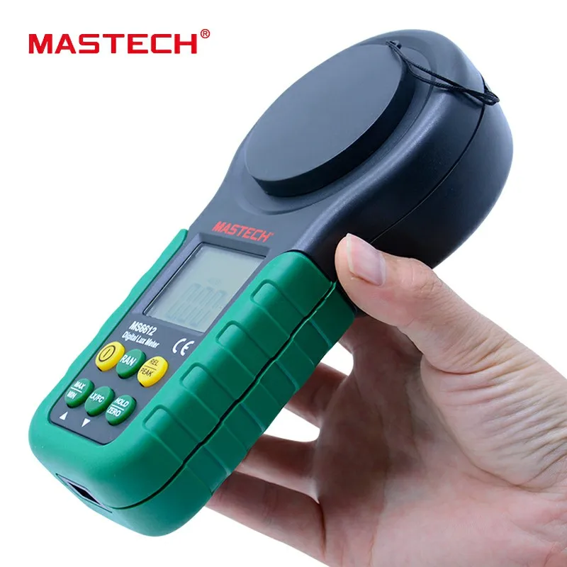 Люкс метр mastech ms6612S 200000 люкс светильник измерительные характеристики