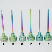 Титановый гвоздь комплект карбюраторная крышка 14 мм 18 мм gr2 титановый стержень dab для украшения тортов
