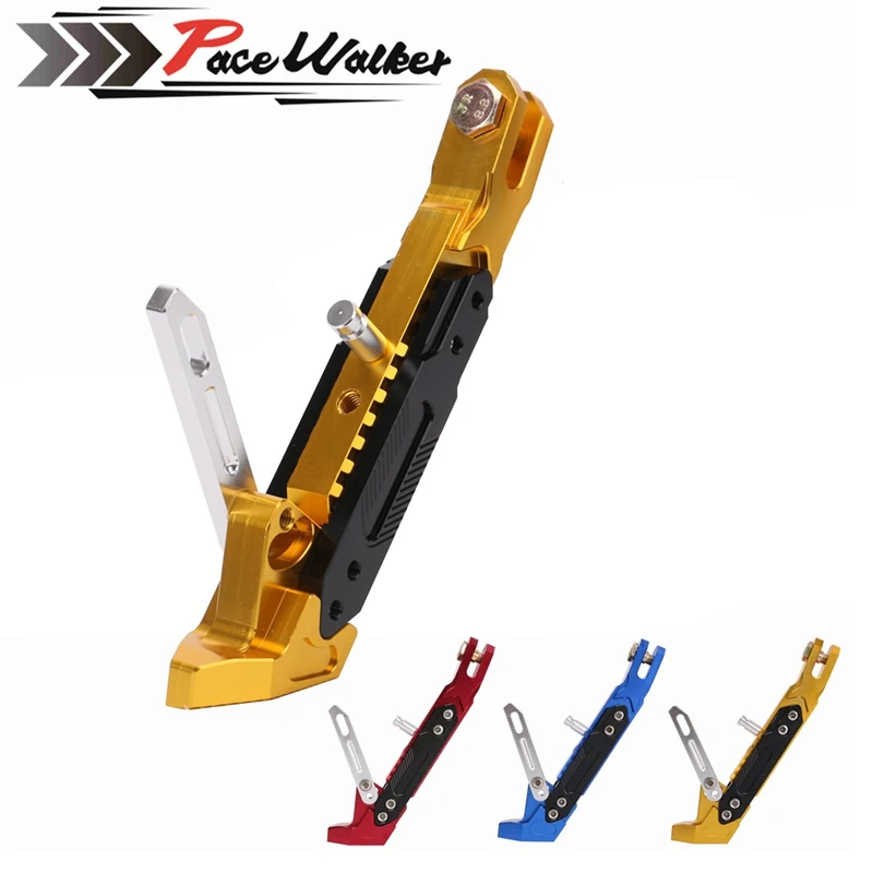 

Free shipping Motorcycle support side frame adjustable high side support modified scooter side stand