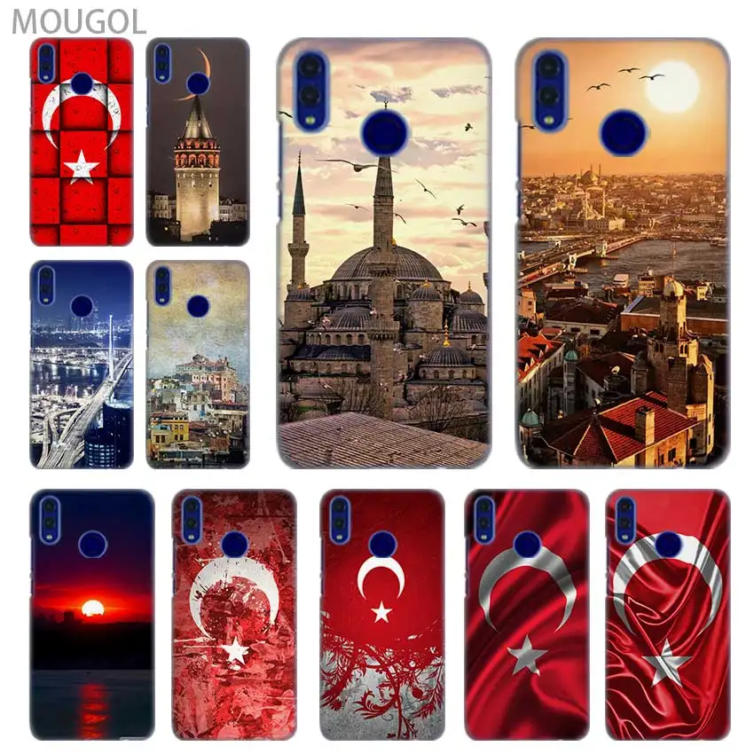 

SHELI phone shell case cover for Huawei Honor 4C 5X 6 6X 6C 7 7X 7C 7a Pro 8 8X 9 10i Lite 8a Flag Turkey Istanbul