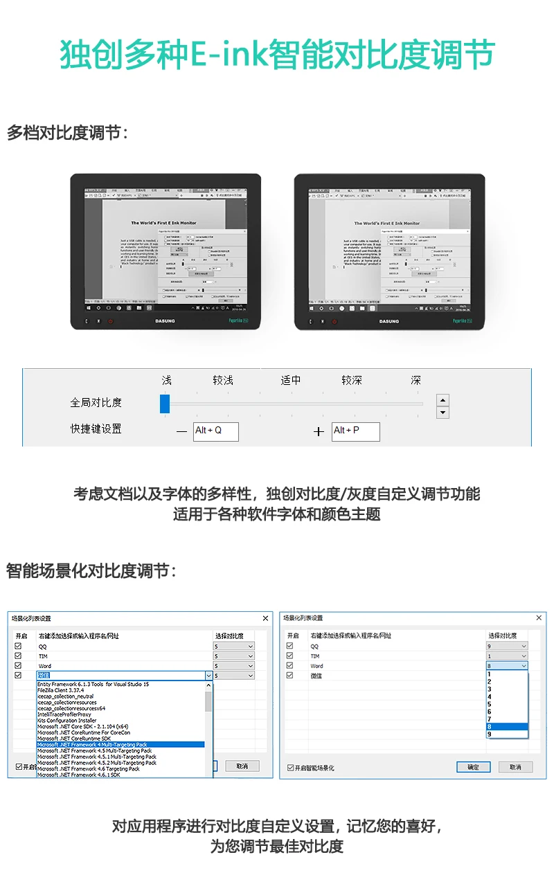 1200 дюймов 1600*13,3 HDMI E-ink монитор электронная книга ридер экран Paperlike Pro с сенсорной функцией защита глаз E ink дисплей VESA