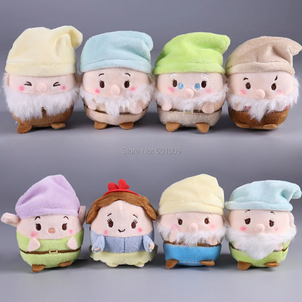 

20/Lot 10CM Snow White And The Seven Dwarfs Plush Doll Retail