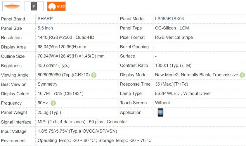 5,5 дюймов 2560x1440 2K HDMI дисплей DIY 3D ЖК-принтер проектор Комплект SLA монитор УФ отверждения SLA модуль экран ПК 1440P монитор