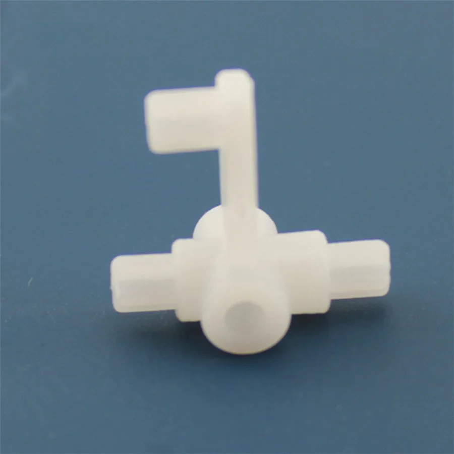 

10pcs/lot J482 Interest Rock Parts Swing White Plastic Parts with Through-hole DIY Toys Making Free Shipping Russia