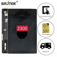 Srjtek 10,1 für asus zenpad 10 z300 z300c z300cl z300cg P023 LCD Display Touchscreen Digitizer Glass Sensor Assembly + rahmen