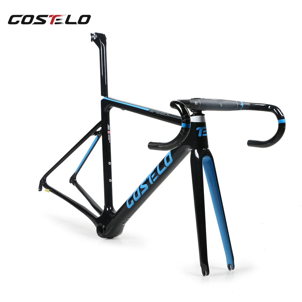 Best NEW DISC Costelo Speedmachine1.0 carbon fiber road bike frame with handlebar bicicleta frame carbon fiber bicycle frame 10 Best NEW DISC Costelo Speedmachine1.0 carbon fiber road bike frame with handlebar bicicleta frame carbon fiber bicycle frame 10