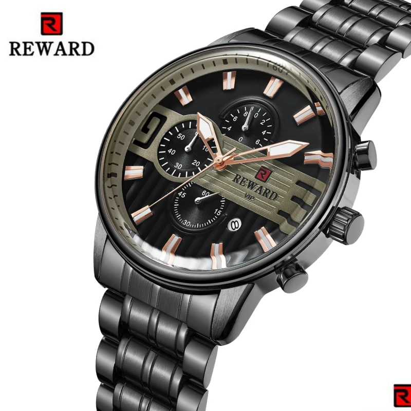 

REWARD Reloj Hombre Military Sport Watch Men Watch Top Brand Luxury Chronograph Men's Wrist Watches Fashion Clock Montre Homme