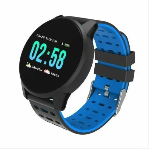 2019 Men Sport Smart Watch Heart Rate Blood Pressure Monitor for iOS Android Waterprooof Smart Band Women Fitness Wristband 