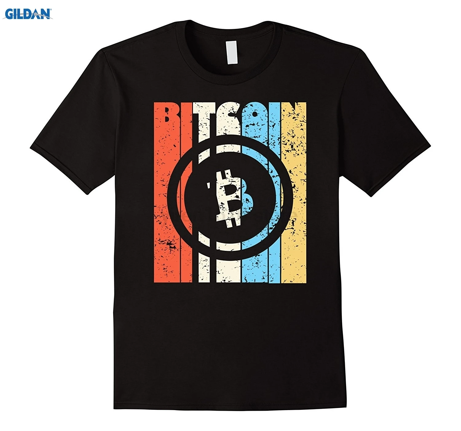 Retro Vintage Distressed Bitcoin Cryptocurrency Trader Shirt Retro Vintage Distressed Bitcoin Cryptocurrency Trader Shirt