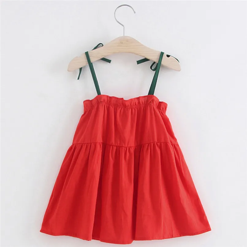 Baby Dress Toddler Girls Summer Princess Kids Baby Party Wedding Sleeveless Dress Cotton Baby Girl Dress NDA84L11 (11)