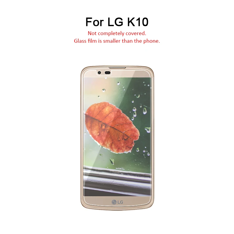 Защитная пленка из закаленного стекла KLL 2.5D для LG K4 K5 K7 K8 K10 9H для LG G3 G4 G5 V10 - Цвет: For LG k10