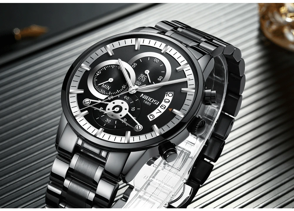 Luxury Watches Men High Quality Watches Men Luxury Brand Wristwatches Fashionable Erkek Kol Saati Metal Stainless steel Saat Man (19)