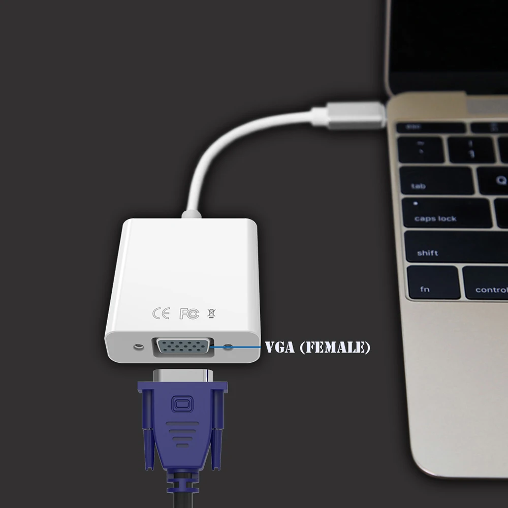 Женский адаптер Usb c Hdmi кабель Type к Новый 3 1 C Vga для нового Macbook 12 дюймов Chromebook Pixel Lumia