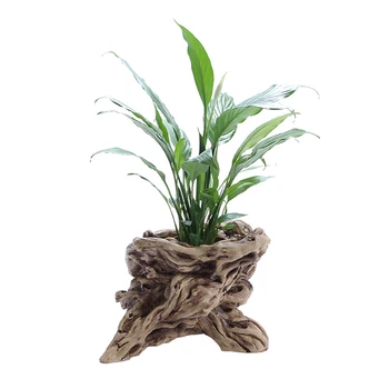 

WINOMO Simulation Tree Root Succulent Plant Pot Garden Planting Pots Outdoor Botanic Garden Beautiful Garden Flower Pot