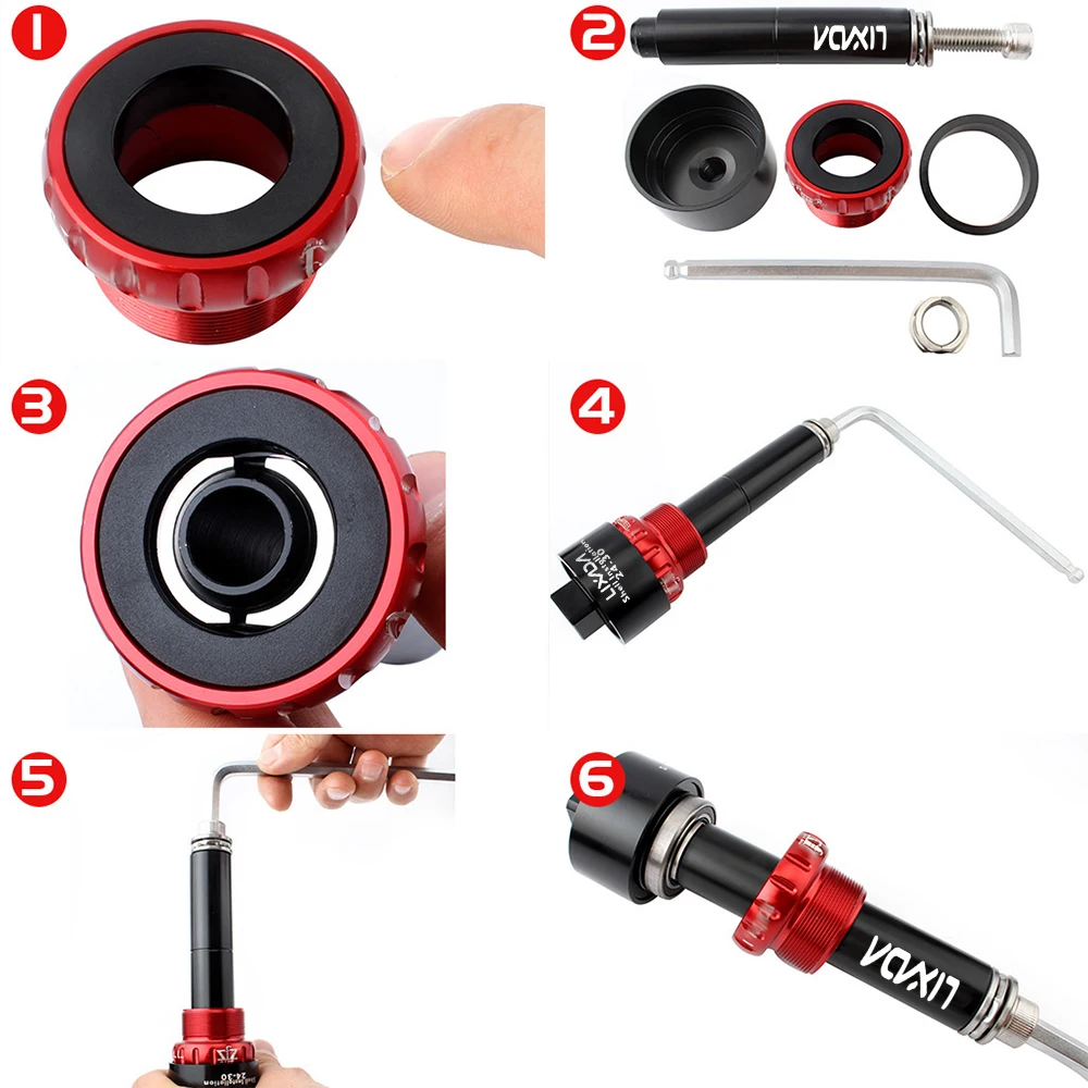 Bike Fix Bottom Bracket Free Wheel Lock Ring Install/&Removal Wrench Bicycle Tool