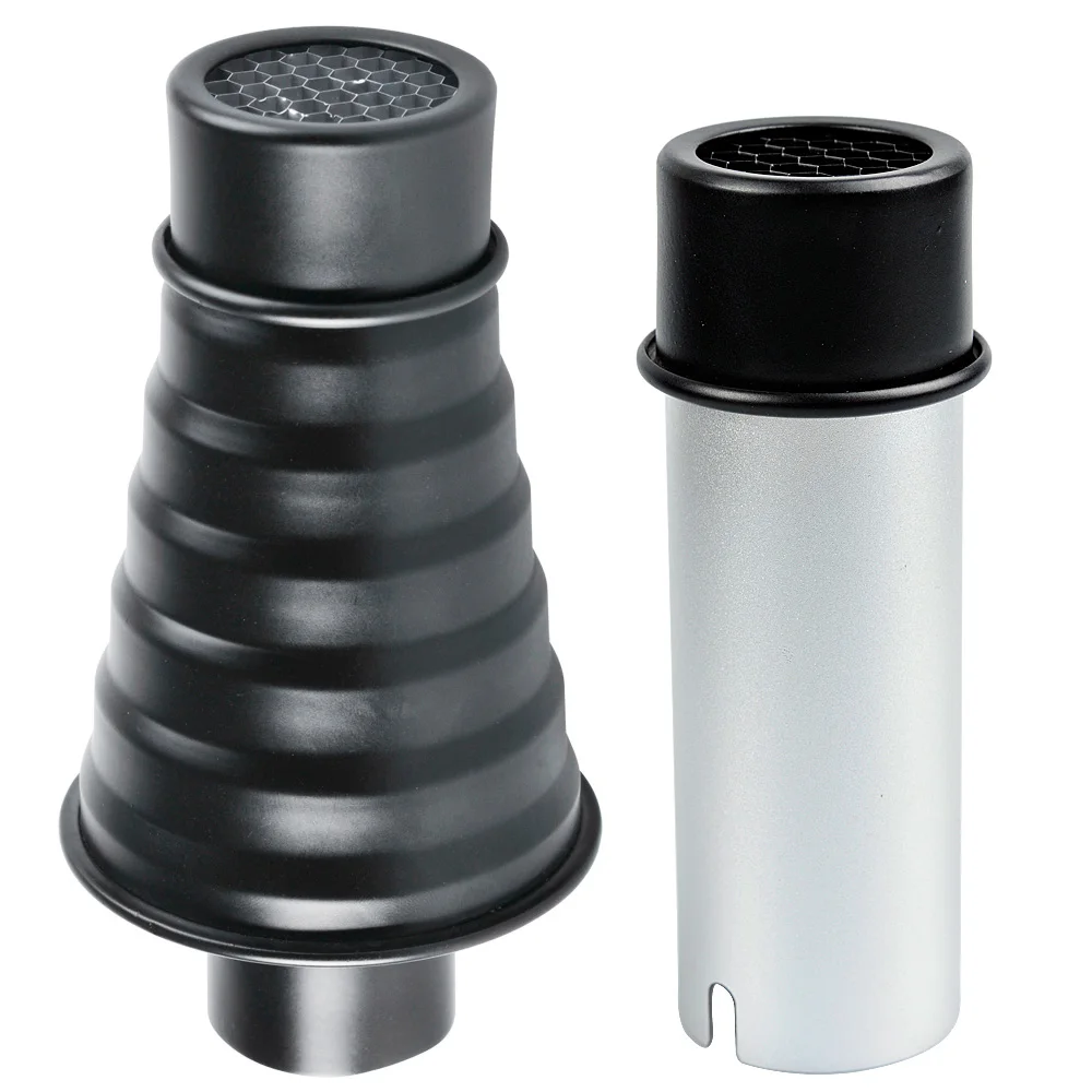

Godox AD-S9 Snoot with Honeycomb Grid for WITSTRO Speedlite Flash AD180 AD360 AD360 II
