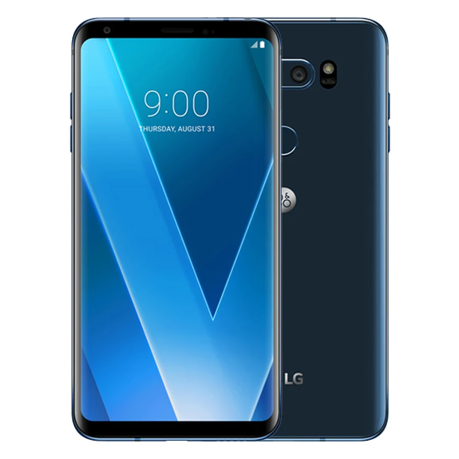 Разблокированный мобильный телефон LG V30 Plus H930DS 4G LTE RAM 4 Гб ROM 128 ГБ Android Dual Sim Octa Core 6," 16 МП и 13 МП 3300 мАч - Цвет: Moroccan Blue