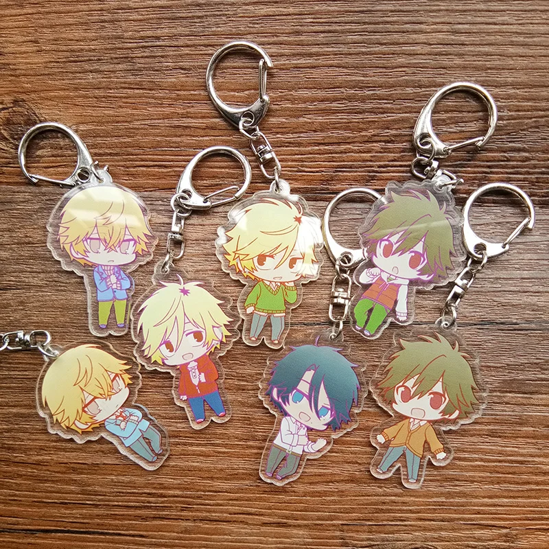 

1pcs Yaoi Fan 1pcs Hitorijime My Hero Masahiro Setagawa Kensuke Ooshiba Asaya Hasekura keyring Pendant Keychain Fujoshi