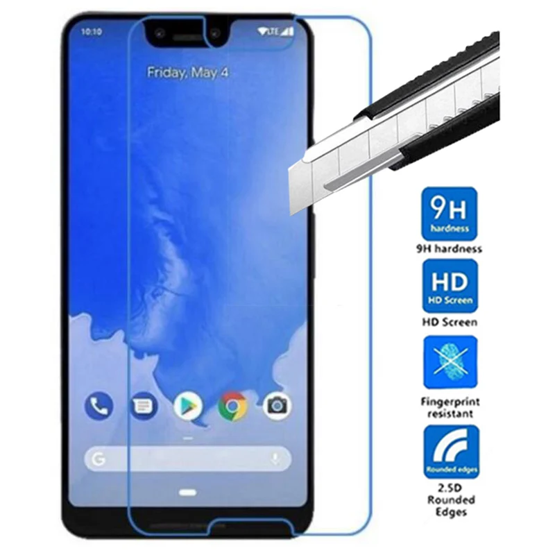 For Google Pixel 3 5.4" Tempered Glass 9H 2.5D 0.26mm Premium Screen